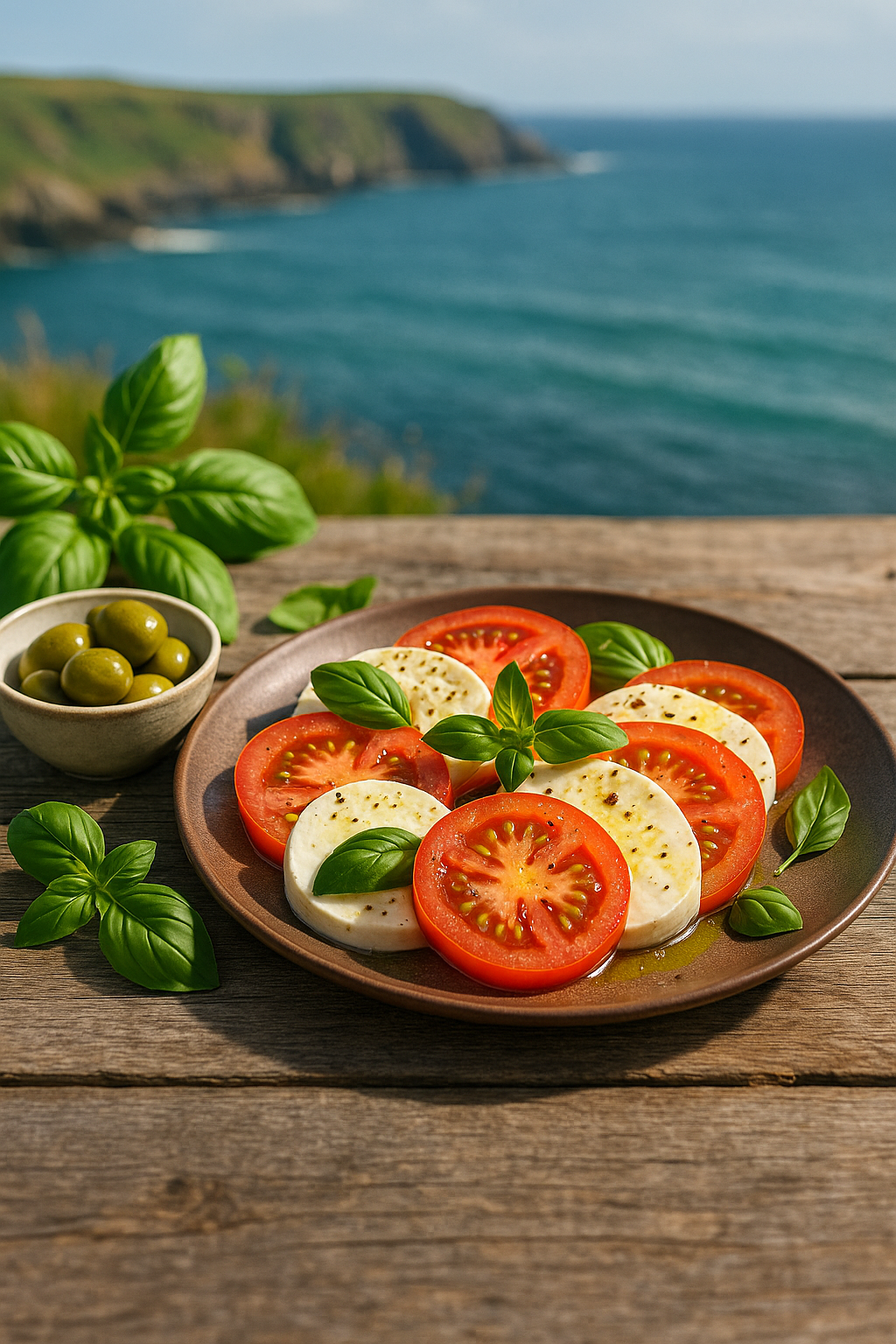 Basil Infused Olive Oil