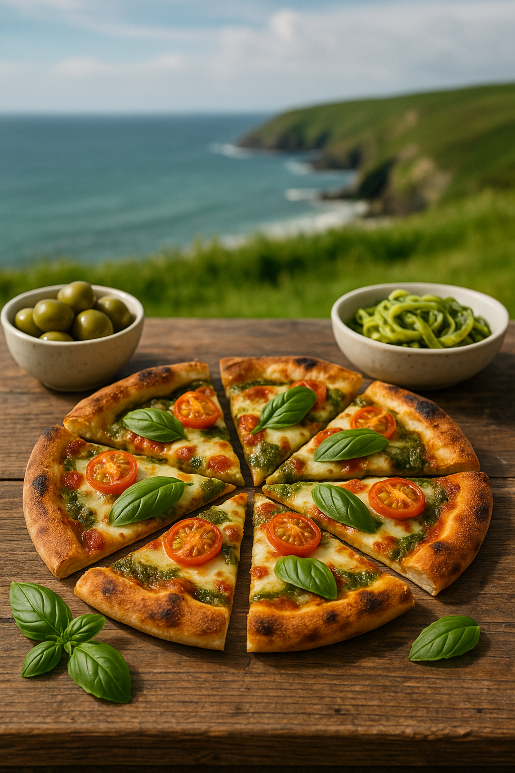 Basil Infused Olive Oil