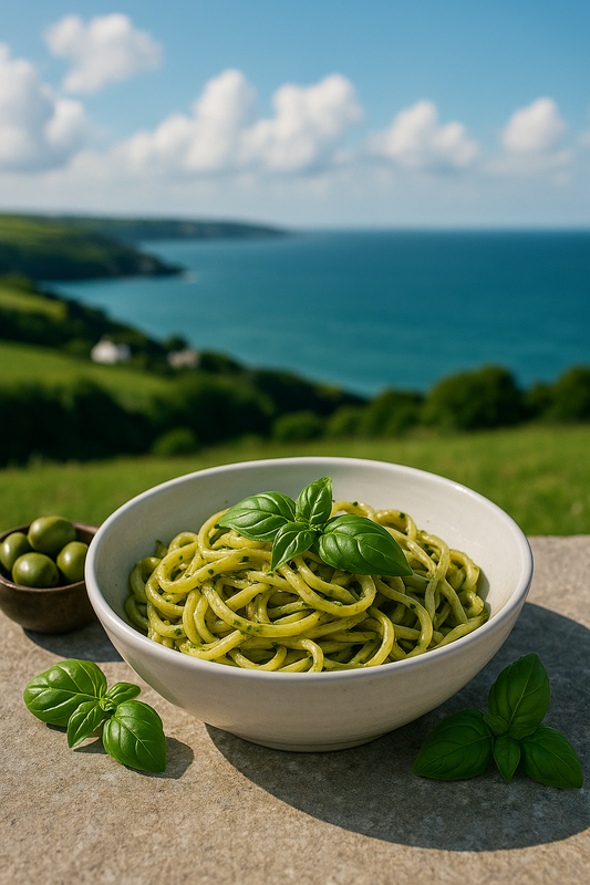 Basil Infused Olive Oil